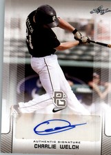 Charlie Welch 2017 Leaf Perfect Game Autograph NIKE All-American Auto Rookie