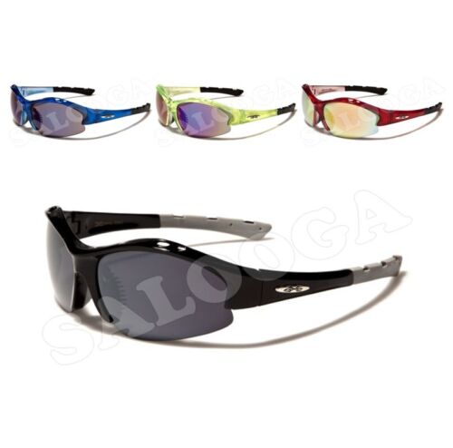 X Loop Sunglasses Mirror Sport Cycling Golf Baseball Half Plastic Frame For Men. - Bild 1 von 6