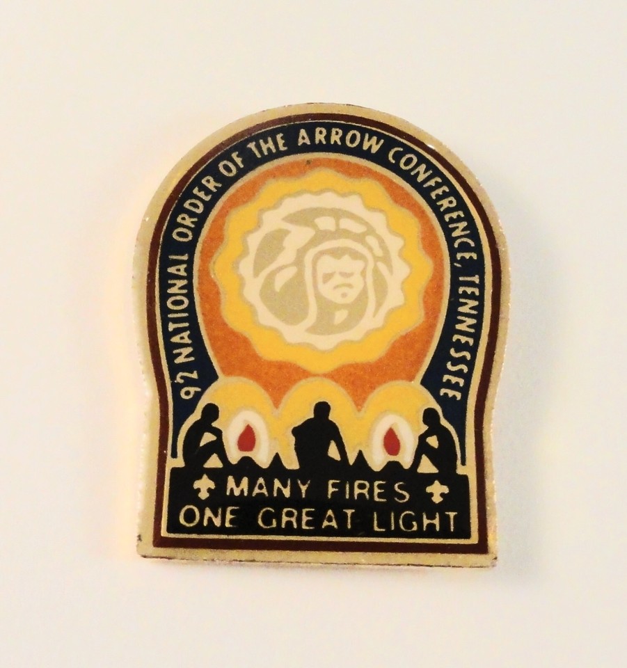 WHOLESALE LOT 8 SETS 1992 NOAC STAFF & PARTICIPANT Hat Pins / Lapel