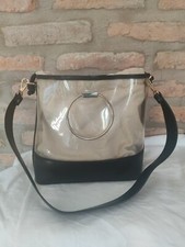 ZARA Borsa a Secchiello Trasparente E Sacco In Cotone