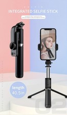 40" Extendable Cell Phone Selfie Stick with Wireless Remote for iPhone Android