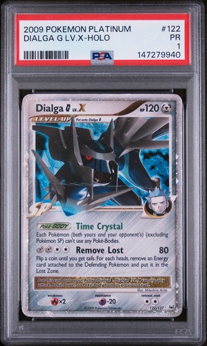 Dialga G LV.X graded PSA 1 for sale on eBay
