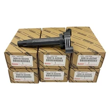 6X GENUINE DENSO Ignition Coils For 2004-2010 Toyota & Lexus 3.3L V6 90919-02246