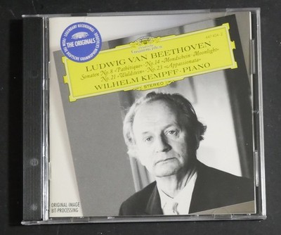 Wilhelm Kempff - Beethoven - Piano Sonatas 8, 14, 21 & 23 CD