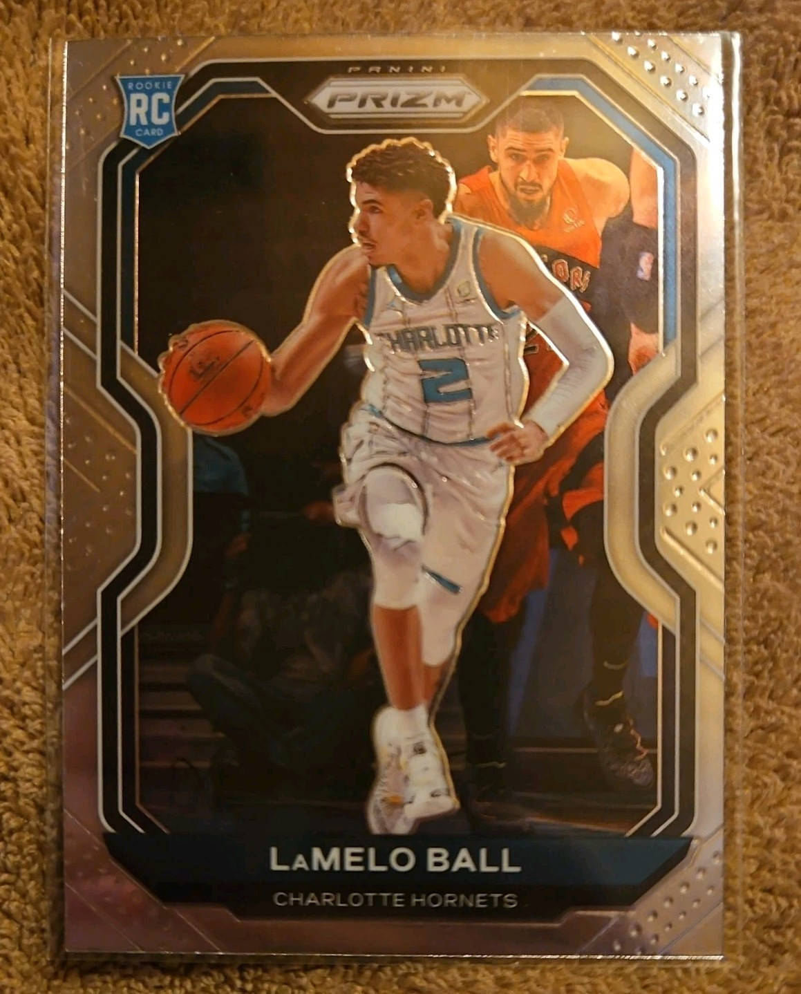 2020-21 Panini Prizm Silver Rookie Card- #278 LaMelo Ball (RC)-