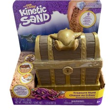 Kinetic Sand Treasure Hunt Playset with 9 Surprise Reveals New Ages 5