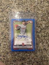 2026 Bowman Chrome Connelly Early True Blue Rookie Auto /150