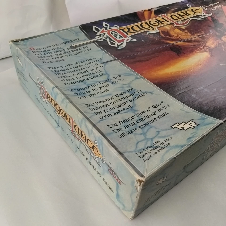 Vintage 1988 DragonLance TSR Board Game Complete Dungeons and Dragons Fantasy - Image 3 of 4
