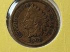 1908 Indian Head One Cent Penny