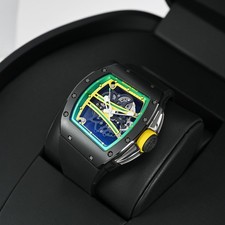 Richard Mille RM 61-01 Watch 50MM Transparent No Markers Dial Ceramic 10