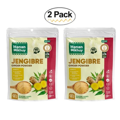 Jengibre Molido 100% Natural Ginger Powder for Digestive & Circulatory from Peru