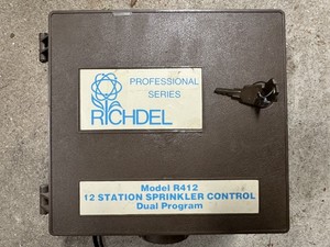 Richdel Professional Series 12 Station Sprinkler Control Dual Program Model R412