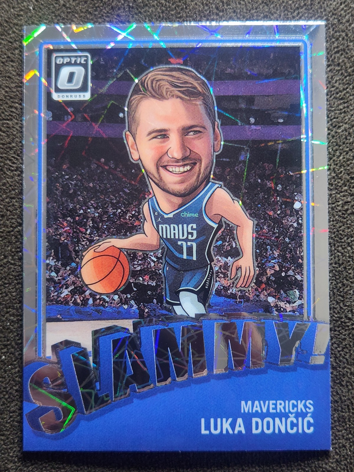 2023 Donruss Optic Luka Doncic SLAMMY! #17 RARE CASE HIT SSP