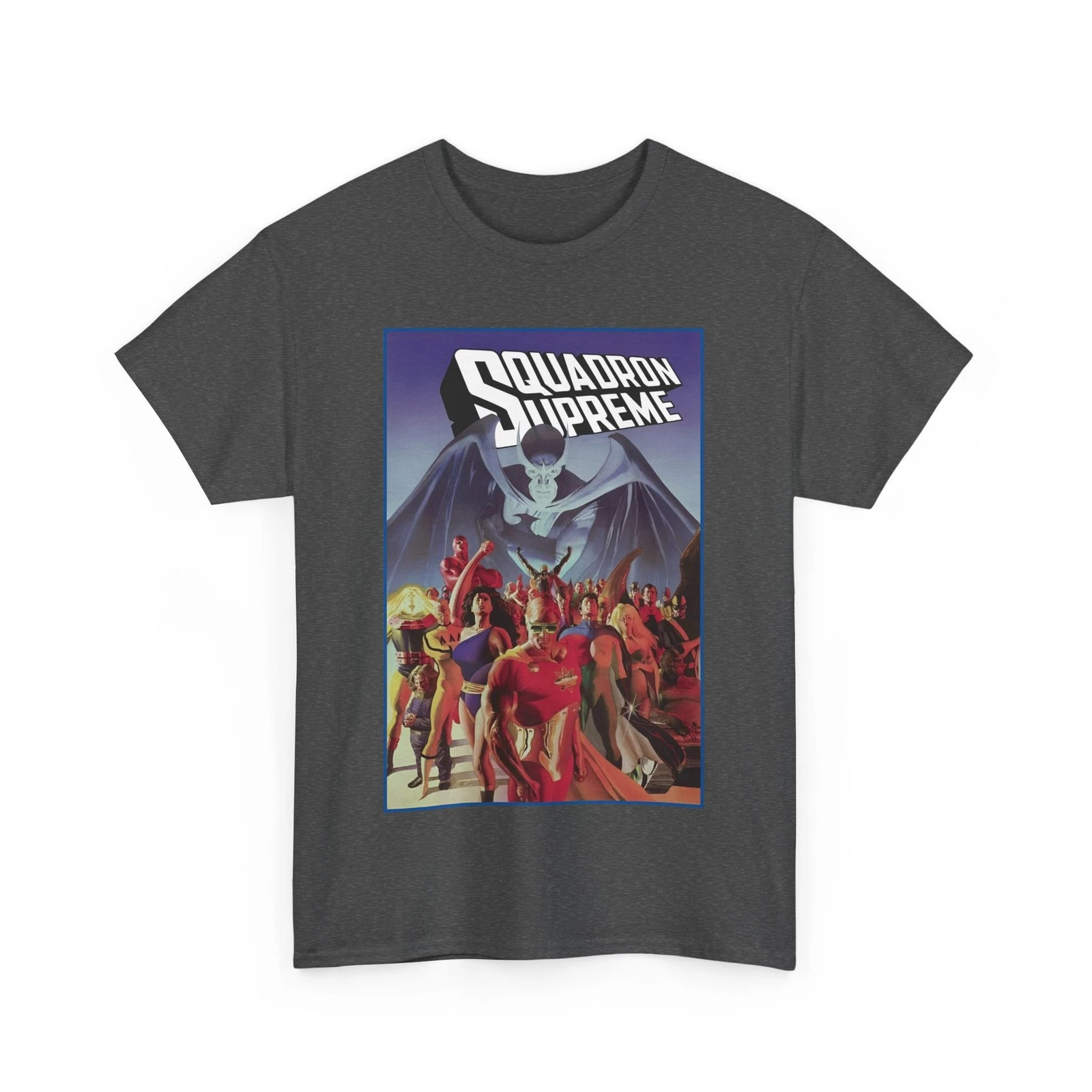 Squadron Supreme T-Shirt - Alex Ross Art - Marvel Comics - Hyperion, Nighthawk