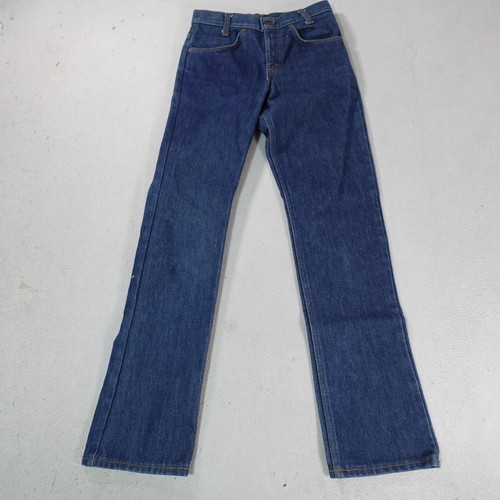 Vintage Levis Student Jeans Mens 29x32 Blue Denim 719-0917 USA Orange Tab 80s - Picture 6 of 21