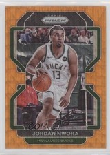 2021-22 Panini Prizm Orange Wave Prizm 5/60 Jordan Nwora #80 7n6