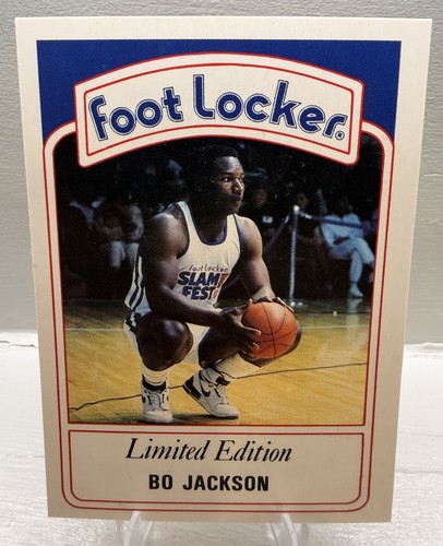 Bo Jackson #2 1991 Foot Locker Slam Fest card