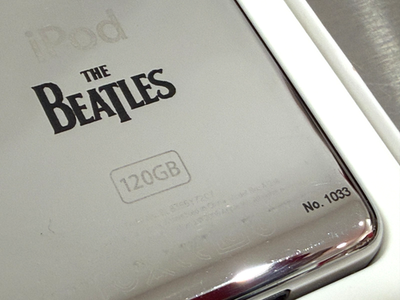 RARE Limited Edition Ultimate Beatles ABBEY ROAD 120GB iPod