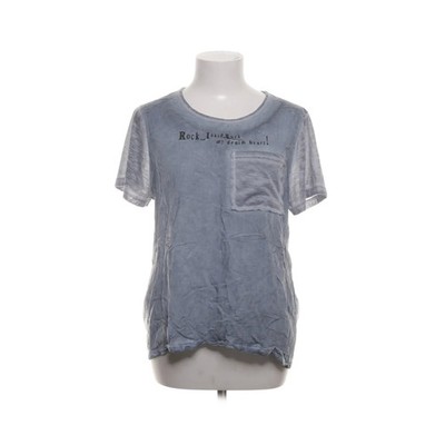 Soulmate, T-shirt, Größe: L, Inga 1, Grau, Polyester/Viskose, Print, Damen #Vvw