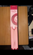 Swatch Royal Pop Otto Rosso Quartz Pink Dial Analog Leather Strap w/ Box