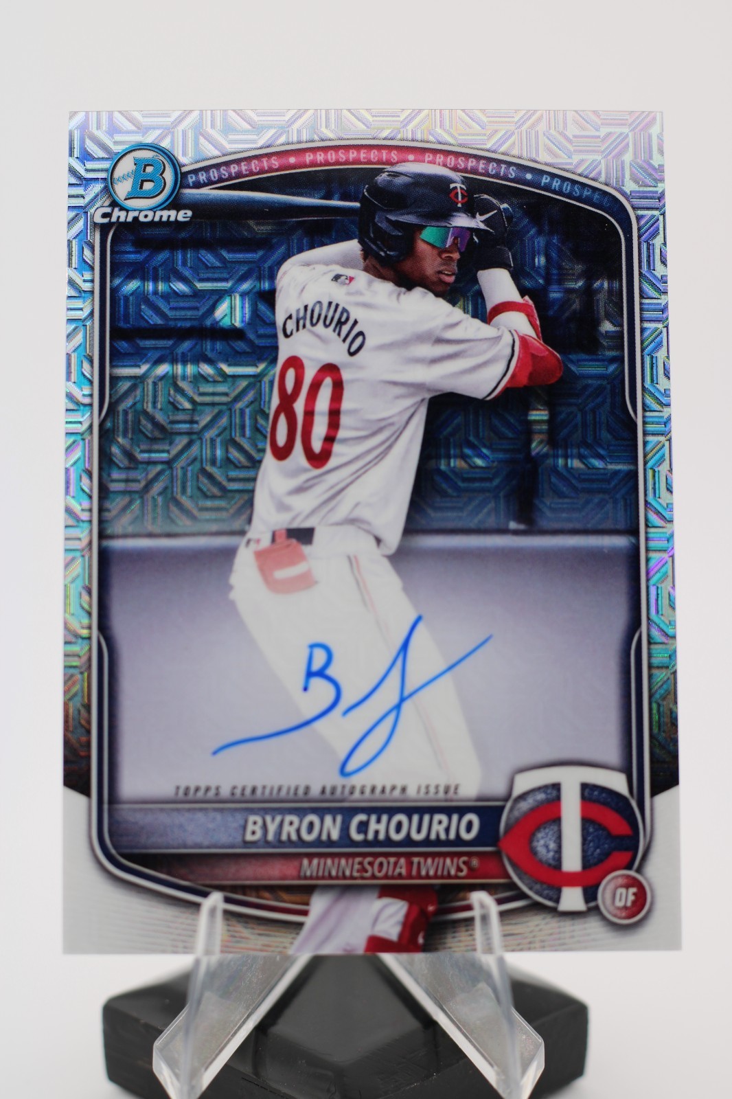 2025 Bowman - Chrome Prospect Mega Box Autographs Byron Chourio #BMA-BC (AU, RC)