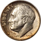 1949 Roosevelt Dime - Key Date - Light Album Toning - GEM BU!