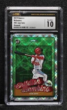2019 Panini Donruss Nicknames Diamond Juan Soto #N5 CSG 10 Gem Mint 0z5y