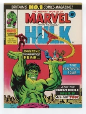 1973 MARVEL INCREDIBLE HULK #159, DAREDEVIL #48 & FANTASTIC FOUR #71 RARE KEY UK