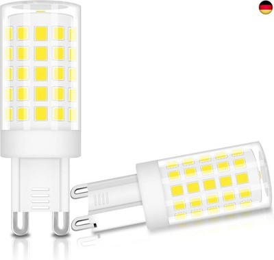 G9 LED Lampen entspricht 40W Halogenlampe, 6000K Kaltweiß 430 Lumen 4W, AC 220-2