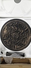 Cast Iron Round Umbrella Parasol Base Stand Patio Outdoor Garden Heavy Duty 9kg