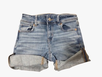 low rise american eagle jean shorts
