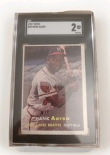 Vintage Topps Hank Aaron Baseball Cards Showcase Gallery and Checklist 81
