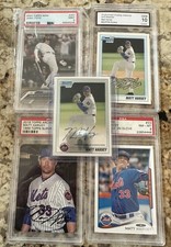 2010 Bowman Draft Chrome Prospects Matt Harvey BDPP84 Auto Soto PSA graded mets 