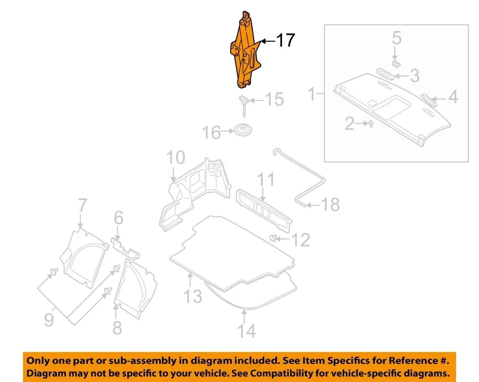 2002-2007 Subaru WRX Impreza Wagon Emergency Spare Tire Scissor Jack Lift OEM - Image 3 of 4