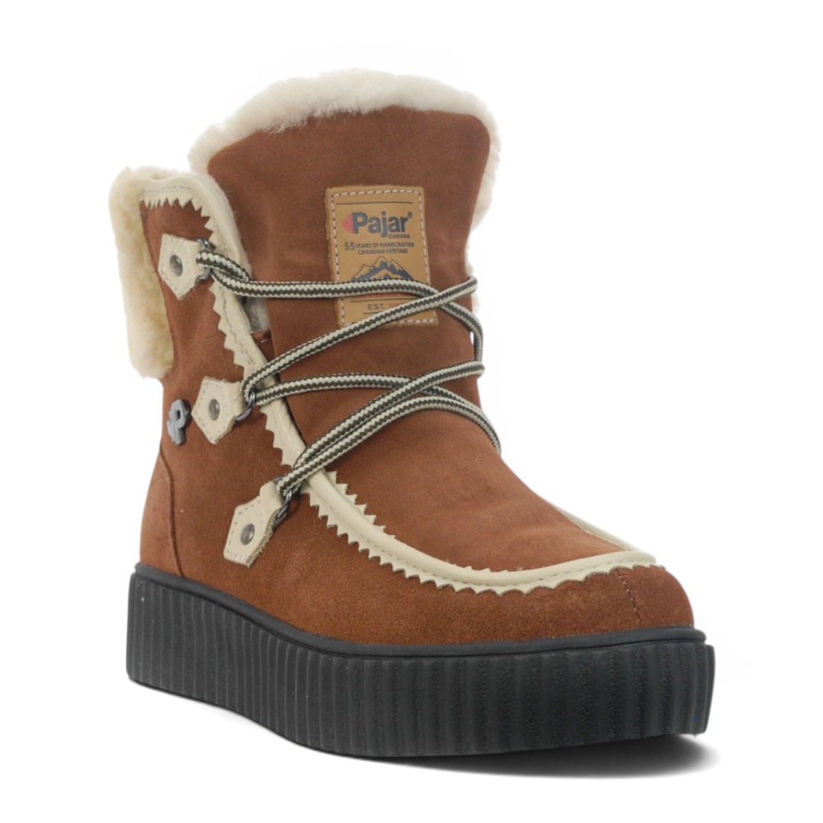 Pajar Women's Aby R Woody/Bone Suede Winter Boots image 2