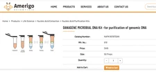 DANAGENE MICROBIAL DNA Kit -for purification of genomic DNA NAPK183187DAN