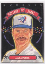1992 Triple Play #GS-3 Jack Morris Gallery of Stars -