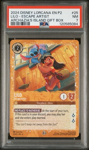 Lilo - Escape Artist graded PSA 7 for sale on eBay