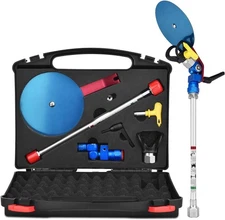 Airless Spray Gun Paint Edger Guide Edge Tool 12IN, blue 