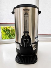 TERUISI 9L kommerzielle Kaffeeurne 65 Tassen 1300W Edelstahl Wasserkocher