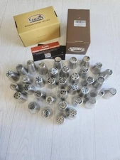 Kestilos 36 Ct Lg Russian Piping Tips Icing Nozzles Cake Pastry New in Box