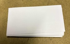 50 x WHITE ENVELOPES