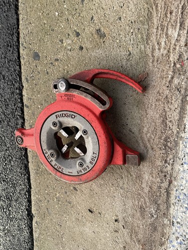 Ridgid 711 Filettatrice per tubi filettatura testa per apertura autooliatura 1224 - Foto 6 di 7