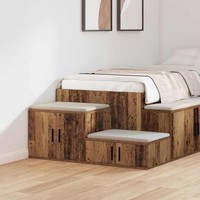 Aufbewahrungsschrank Aus Altem Holz 108X41X40 Cm, Ingenieurholz