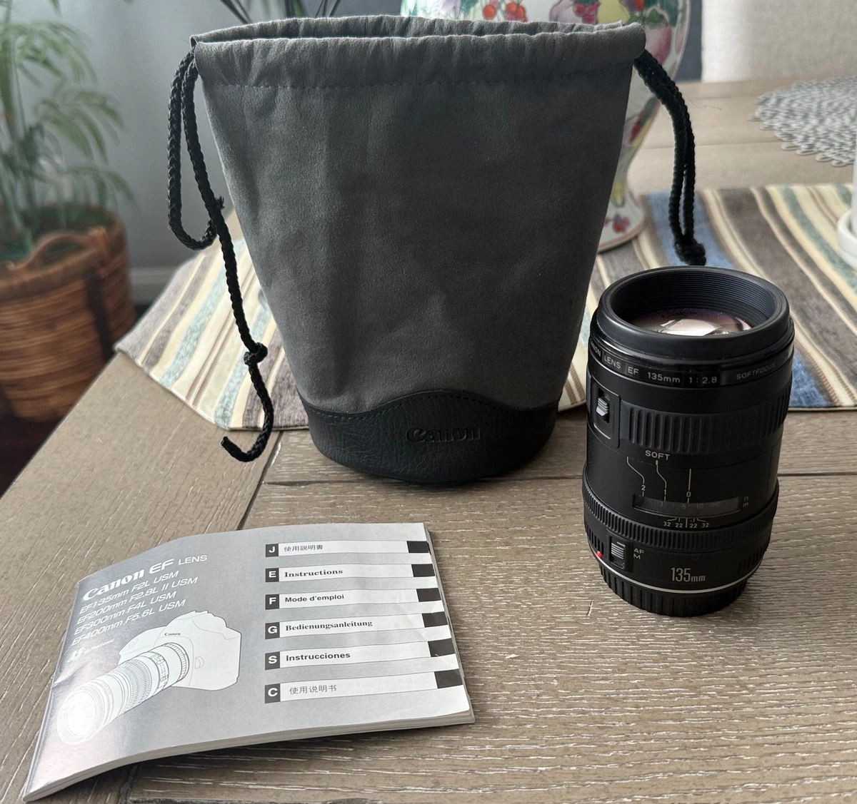 Canon EF f/2.8 Camera Lenses 135mm Focal for sale | eBay