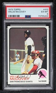 1973 Topps Willie McCovey #410 PSA 6 HOF