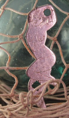 CT&O Chicago Mermaid Bottle Opener Diamond Hole Midway Buffet Moorhead Minn