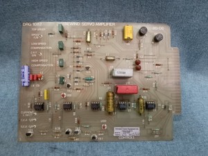 ASHE Controls Rewind Servo Verstärker 80-80 DRG 1082 SN-6988 Platine