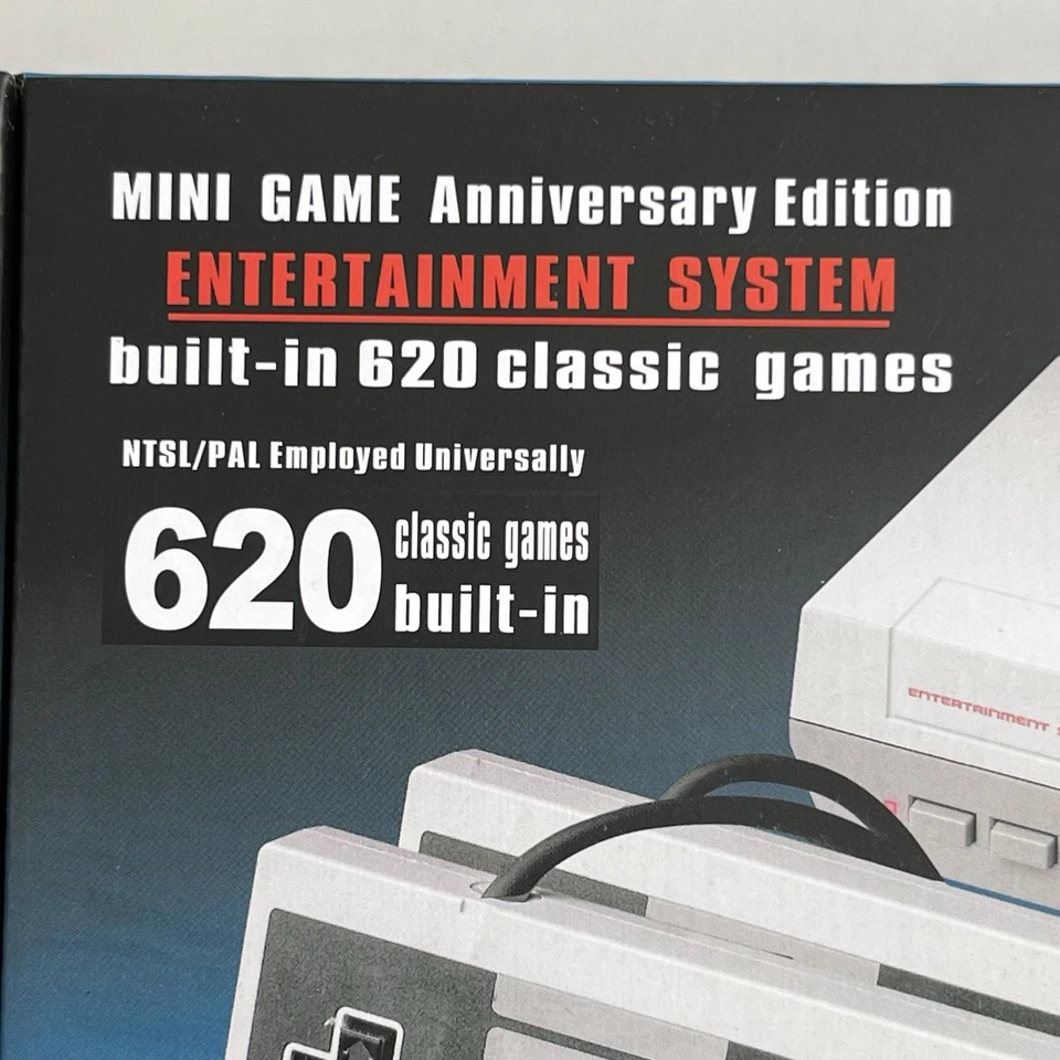 Mini Game Anniversary Edition Built-In Entertainment System w/ 620 Classic Games - Image 2 of 4