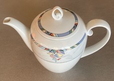  SELTMANN® WEIDEN KAFFEEKANNE, FORM RONDO, DEKOR HARLEKIN, ZUSTAND SEHR GUT